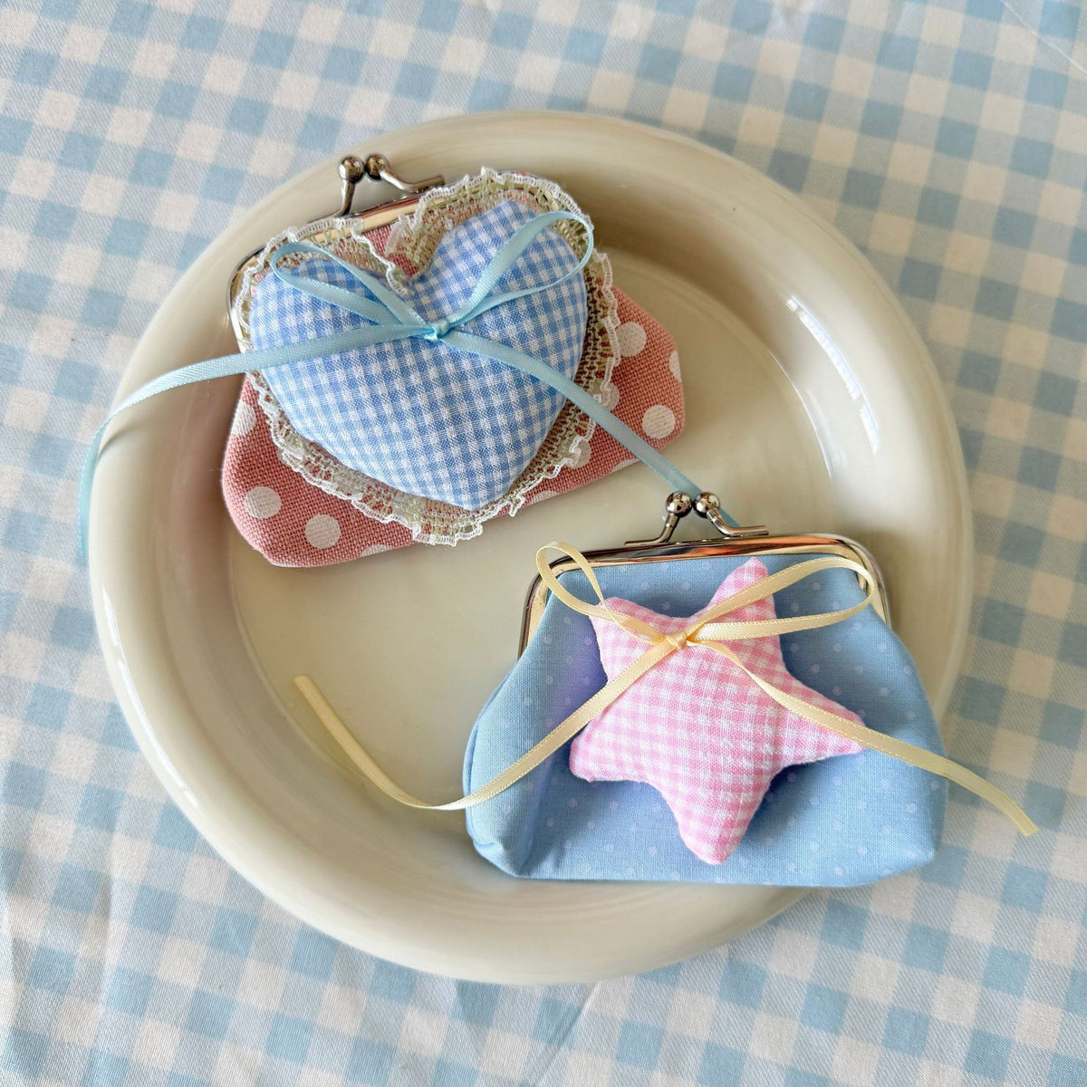 Star Heart Mini Coin Purse - DippedShop Wholesale - #6739