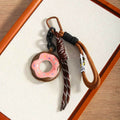 Leather Braided Bag Charm - DippedShop Wholesale - #2067