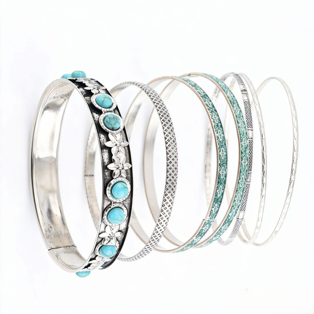 Multi-layer Statement Bracelet Set - DippedShop Wholesale - #2931