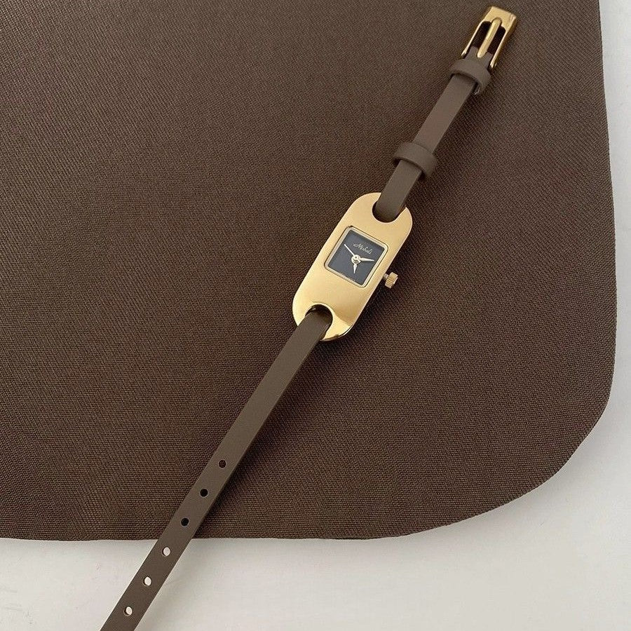 Rectangular Analog Wrist Watch - DippedShop Wholesale - #0467