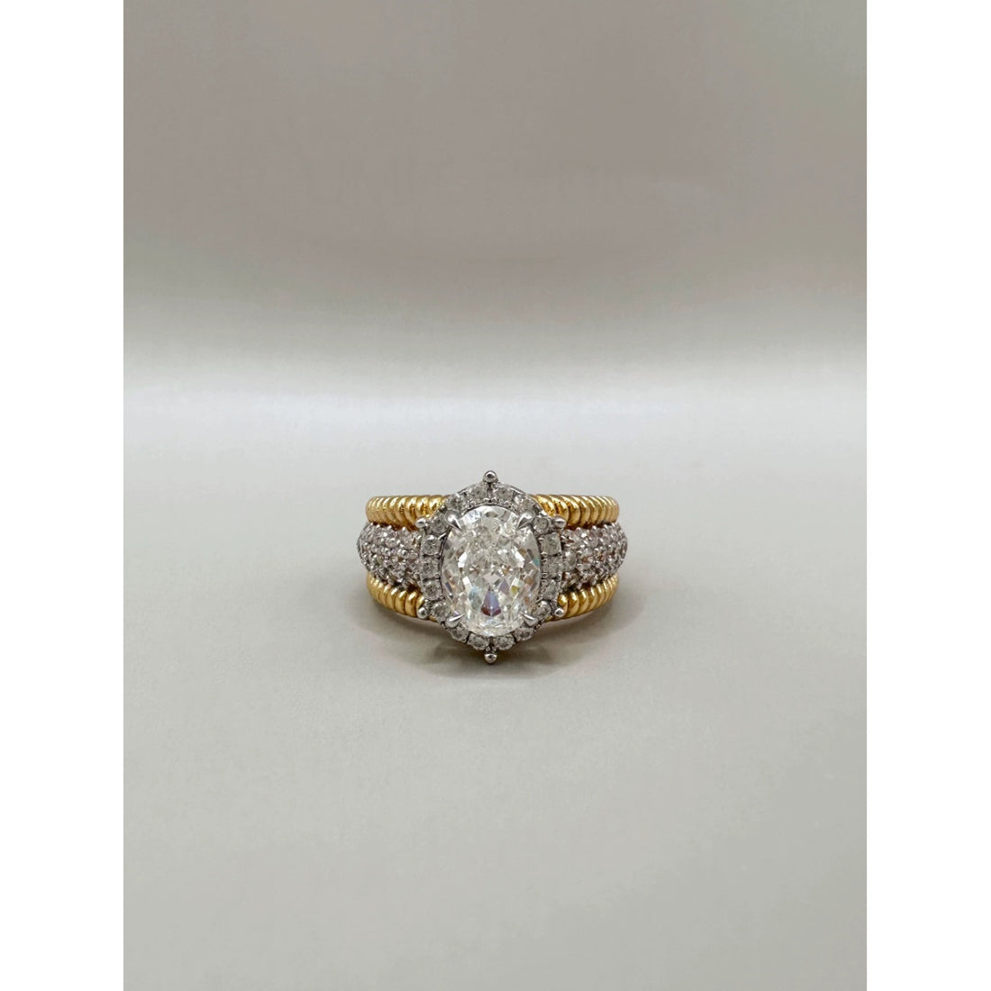 Vintage Elegant Rhinestone Diamond Rings DPJR1427