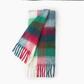 Colorful Plaid Tassel Warm Scarf 6W6NSW275