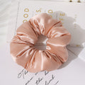 Minimalist Solid Color Puff Hair Scrunchies 6W6HSR331