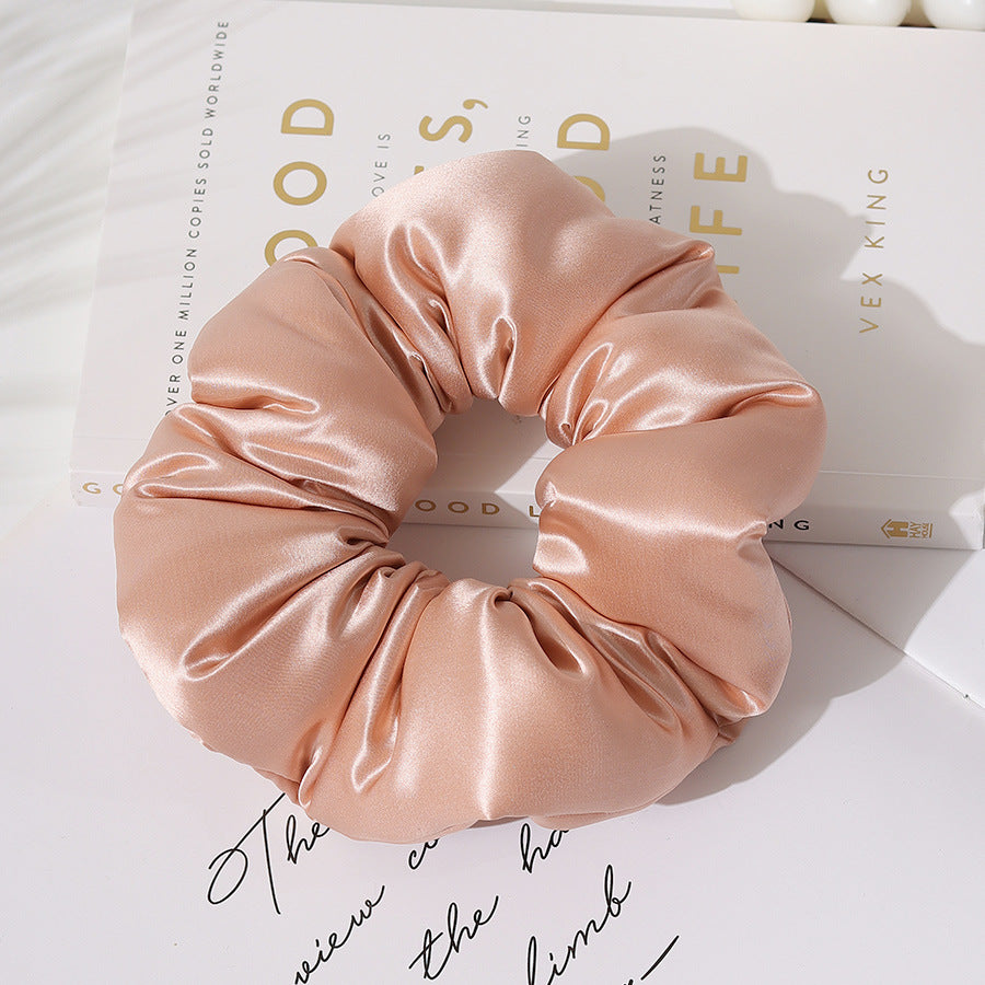 Minimalist Solid Color Puff Hair Scrunchies 6W6HSR331