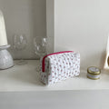 Flower Cherry Cosmetic Bag - DippedShop Wholesale - #6627