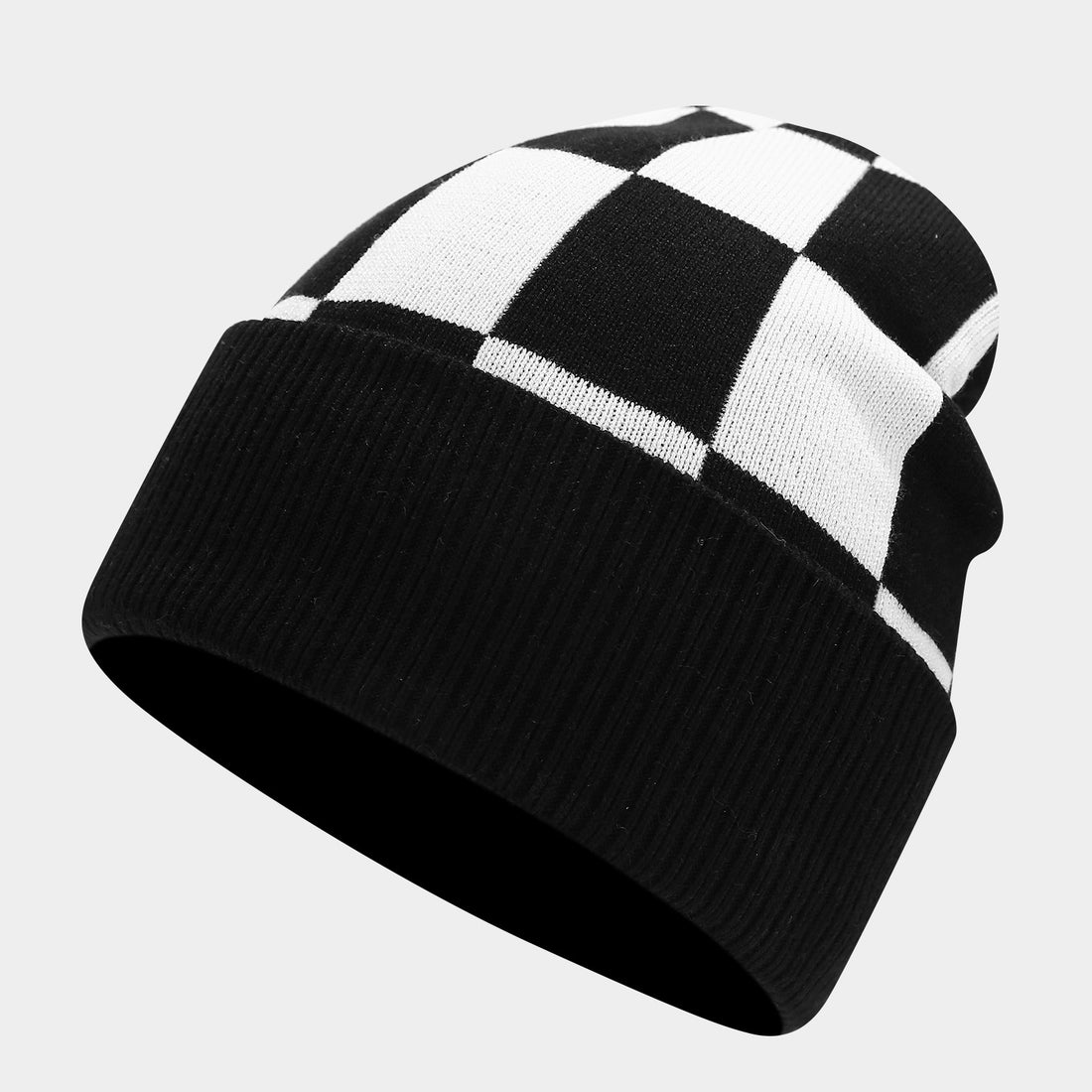 Winter Plaid Warm Hat Scarf Gloves Outdoor Sets DP25G720