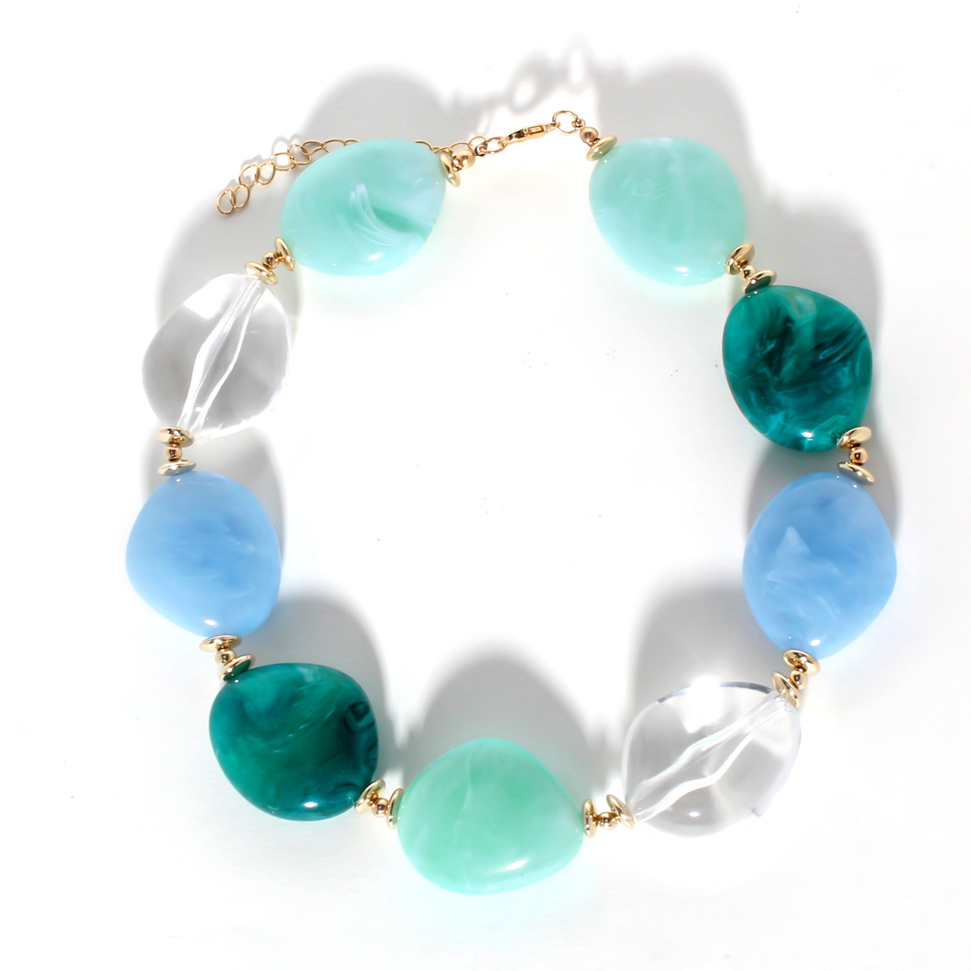 Vintage Chunky Acrylic Choker - DippedShop Wholesale - #2707