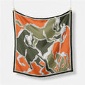 Abstract Silk Square Scarf - DippedShop Wholesale - #8643