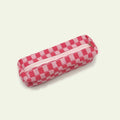 Simple Plaid Color Block Portable Pencil Pouch 6S10BOB1044