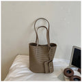 Fashion Woven Large Capacity Bucket - DippedShop Wholesale - #7971