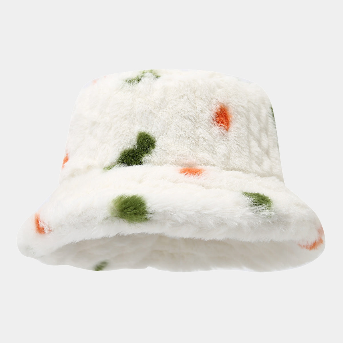 Stylish Fluffy Fur Outdoor Bucket Hat 6W6HAT806