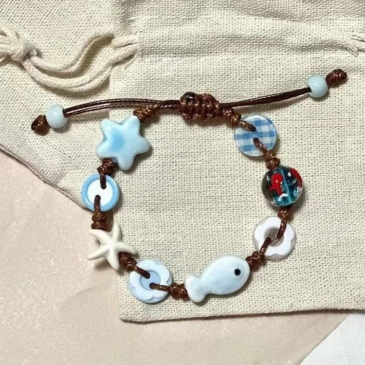 Stylish Dopamine-Style Bead Ch - DippedShop Wholesale - #4579