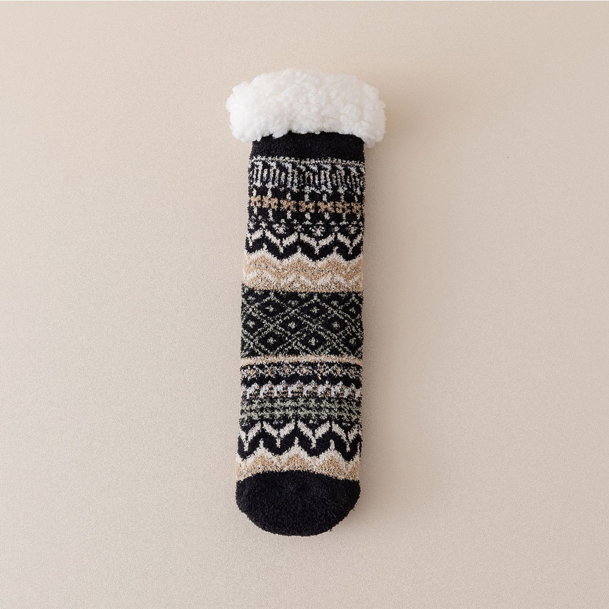 Fuzzy Non-Slip Grip Socks - DippedShop Wholesale - #0259
