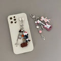 Cute Hand‑Beaded Hello Kitty Bag Charm 6W10BBC401
