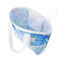 Trendy Mesh Leaf Print Multi-Pockets Storage Bag 8BW6BOB88T