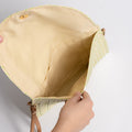 Hand-Woven Straw Handbag - DippedShop Wholesale - #0483