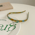 Vintage Leopard Pattern Non Slip Acetate Headband MK2SPM6W6HBD36