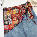 Vintage Cashew Print Mini Skirt 6W6NSI181