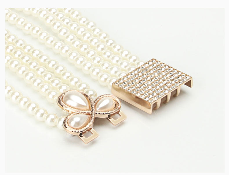 Minimalist Pearl Beaded Rhines - DippedShop Wholesale - #5219