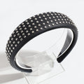 Minimalist Solid Color Rivet PU Leather Headband MK2PIM6W6HBD76