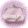 Polka Dot Lace Coin Purse - DippedShop Wholesale - #9971