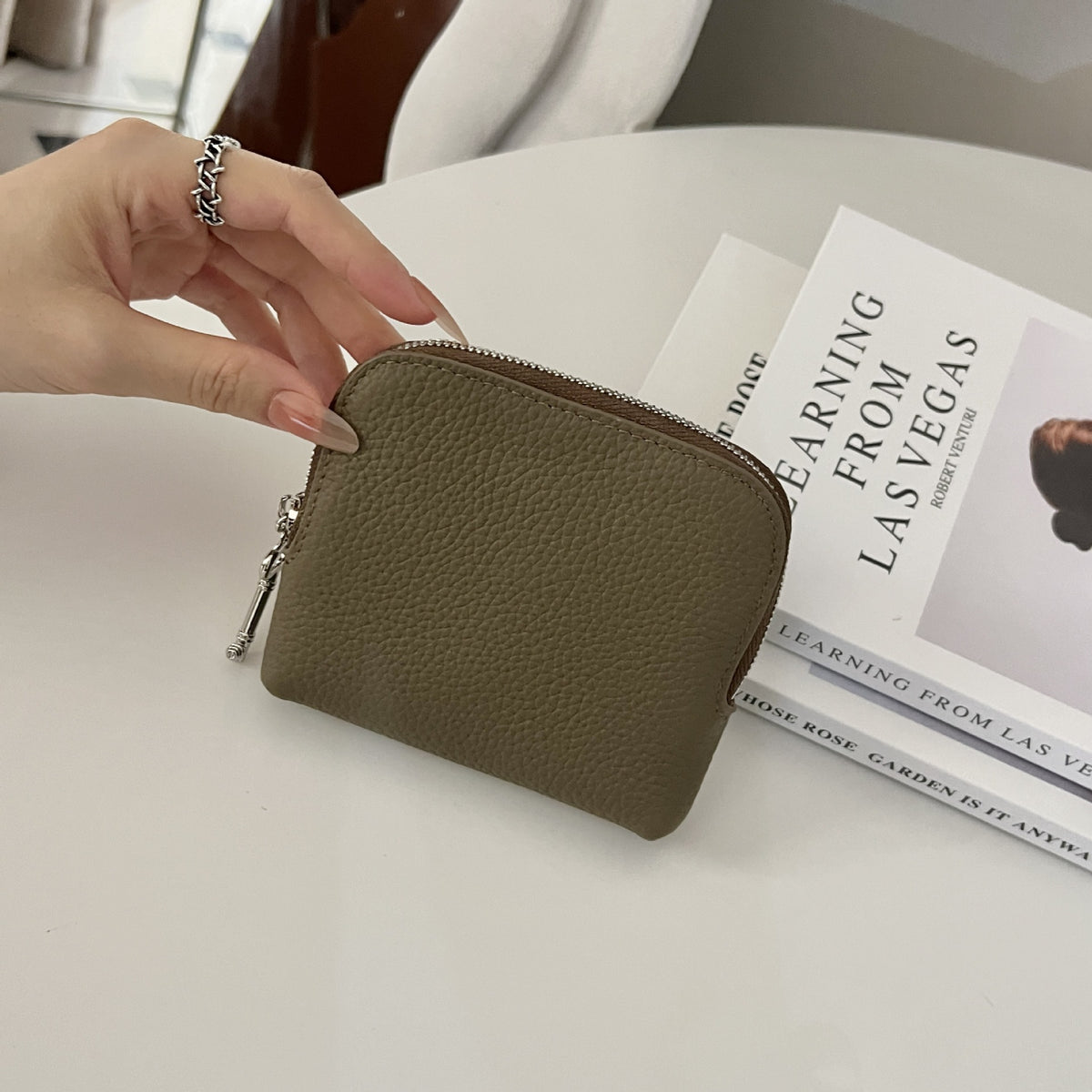 Simple Mini Solid Color Portable Jewelry Case 6W13HSJ104