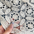 Fashion Hollow Lace Triangle Headscarf Hip Scarf 6W1SL15