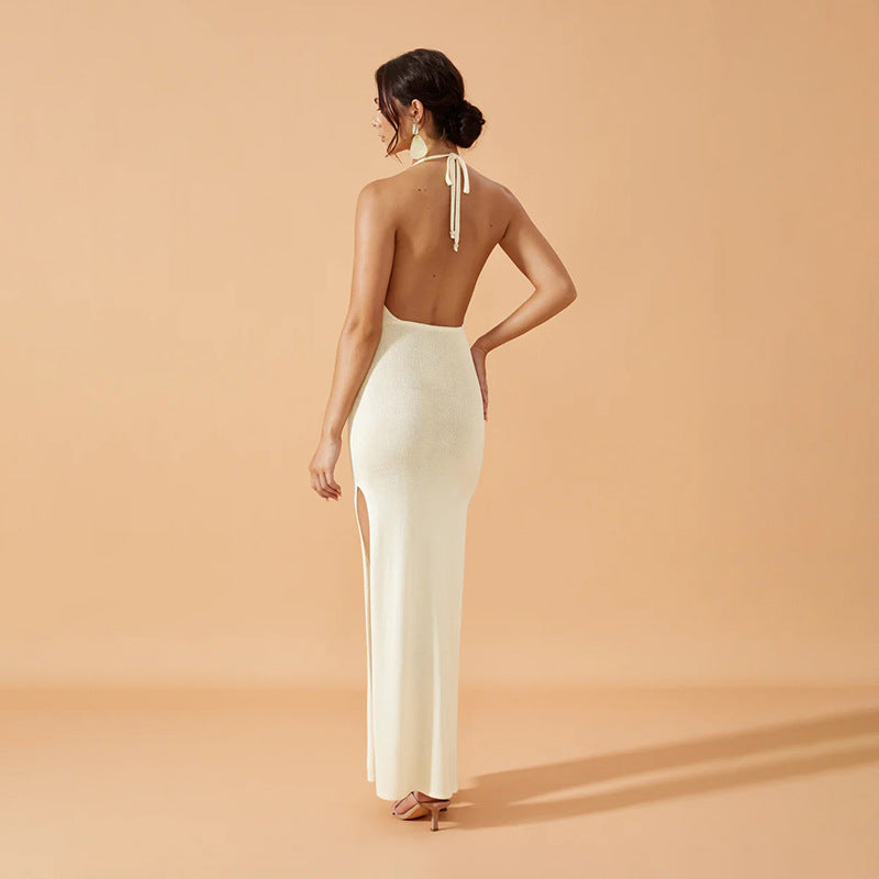 Sexy Solid Knit Dress - DippedShop Wholesale - #8419