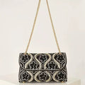 Elegant Rhinestones Flap Over Evening Bags 6W10BBG1943