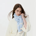 Vintage Bowknot Double-Sided Jacquard Knit Scarf 6W6NSC96