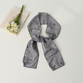 Minimalist Lavender Print Silk Scarf 6W6NSI223