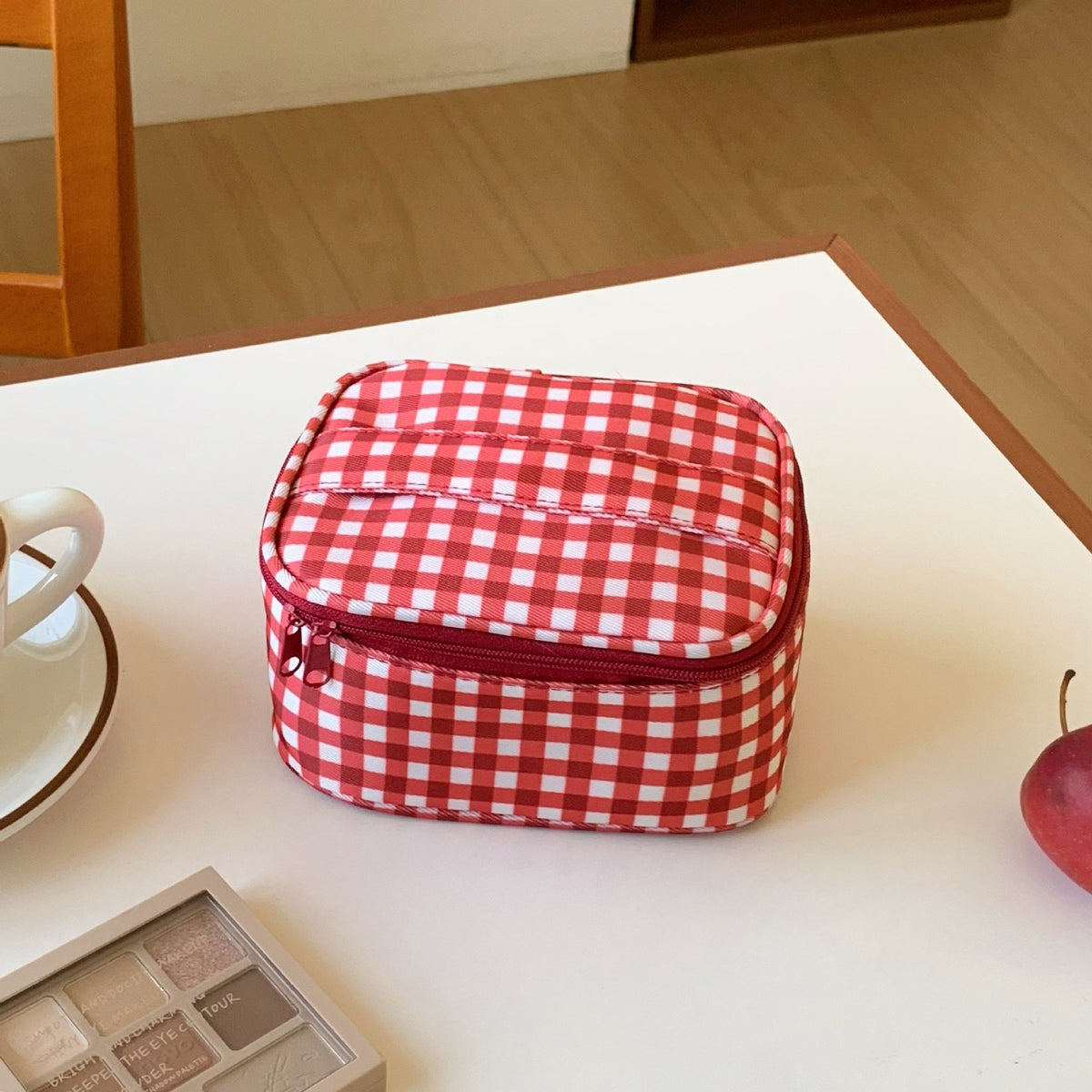 Minimalist Color Block Plaid Portable - DippedShop Wholesale - #8835