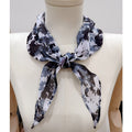 Retro Camo Print Lightweight Silk Scarf MK2BLW6W6NSI47