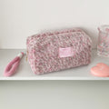 Stylish Leopard Lint Large Capacity Makeup Bag MK2BW6S10BOB59