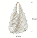 Canvas Tassel Shoulder Bag - DippedShop Wholesale - #0963