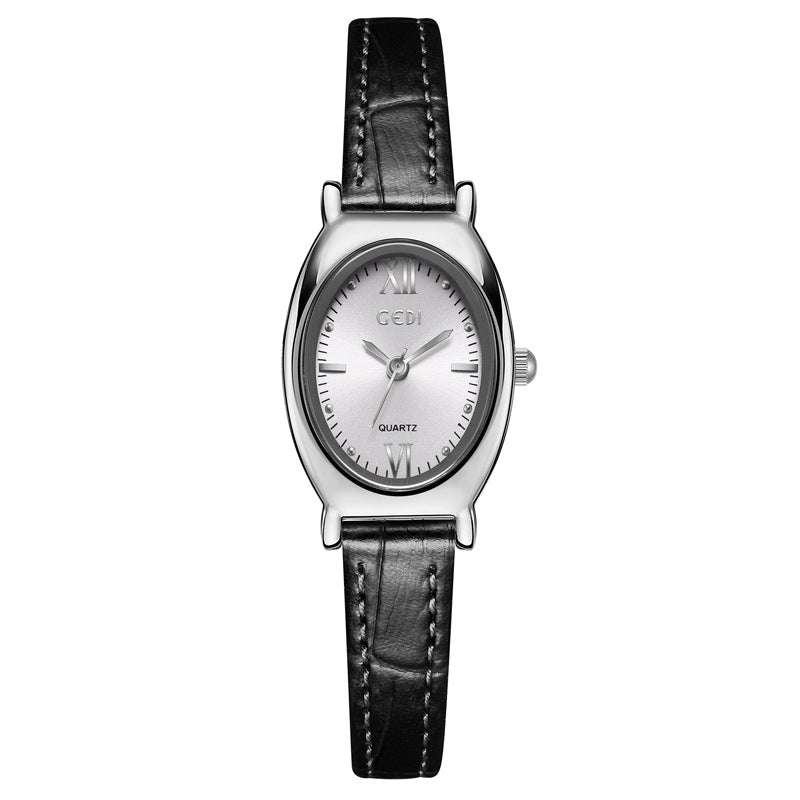 Elegant Oval Dial Analog Quartz Wrist Watch MK2SSAS6W6JWA06