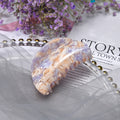 Vintage Tortoiseshell Leopard Acetate Hair Claw 8AS6HCP264T