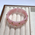 Punk Style Round Rivet Wide Ba - DippedShop Wholesale - #2403