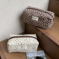 Fresh Floral Print Portable Cosmetic Bag 6S10BOB1025