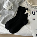 Elegant Bow Knot Warm Wool Blend Slouch Socks 6W8FSO541
