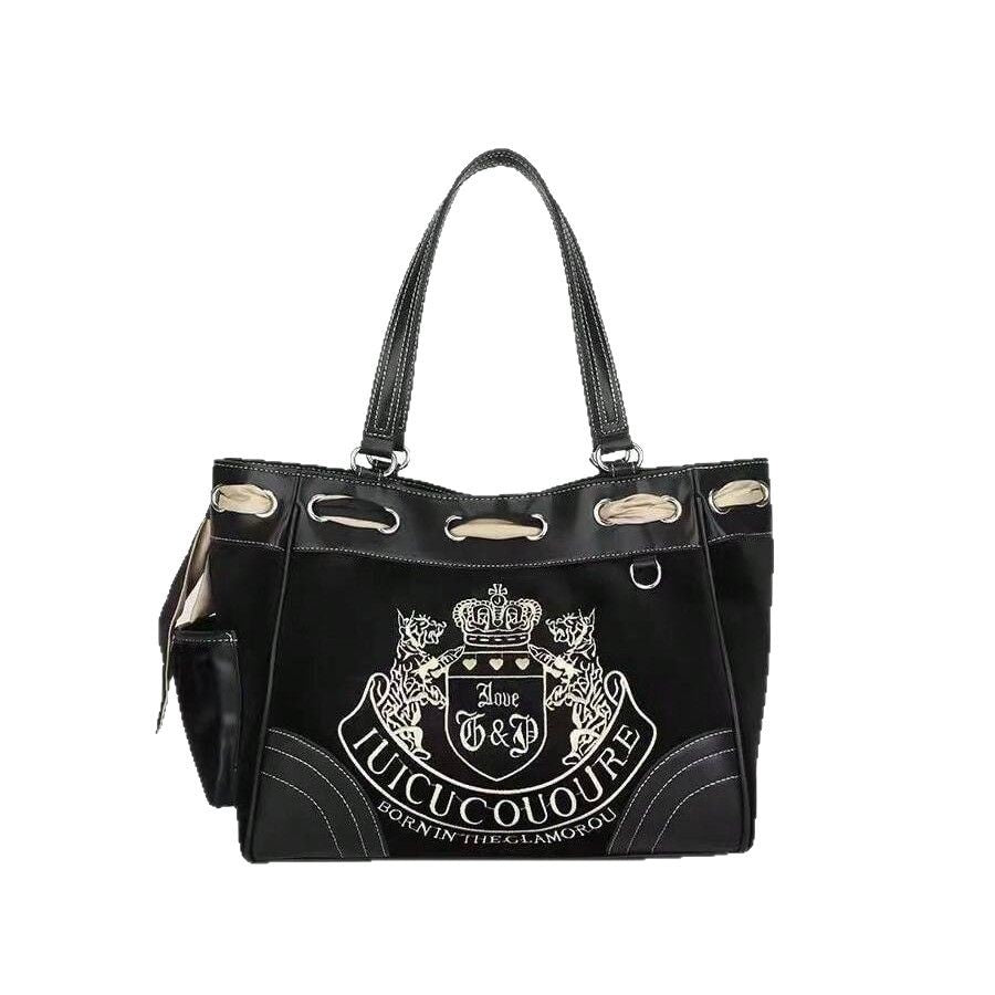Retro Color Block Tote Bag - DippedShop Wholesale - #0147