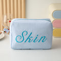 Stylish Striped Print Letter Embroidery - DippedShop Wholesale - #7971