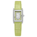 Vintage Rhinestone Square Dial Leather Strap Quartz Watch MK2SSAS6W6JWA07