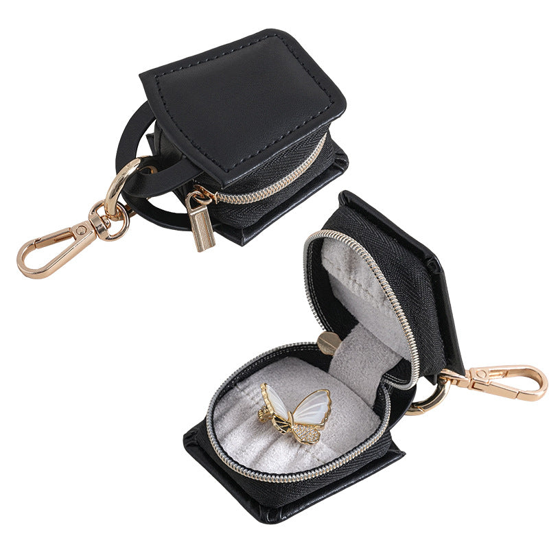 Trendy Solid Color Mini Ring Box 8CW6BOB361L