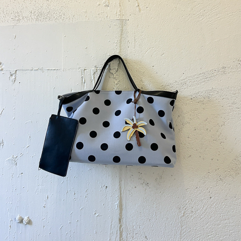 Fashion Polka Dots Large Capacity Shoulder Bag 6W10BBG1375