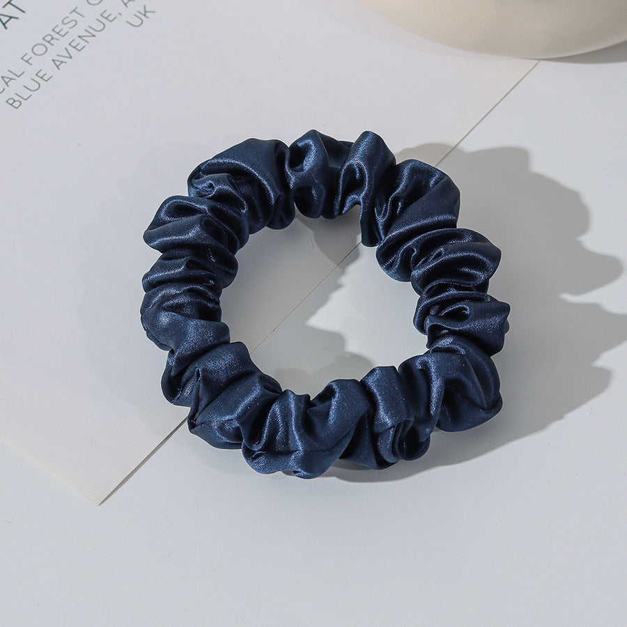 Simple Solid Color Ruffled Hair Scrunchies 6W6HSR332