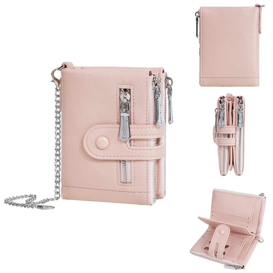 Solid Color Portable Card Cases Wallets DP25C649