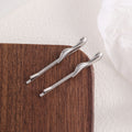 Elegant Gold Plated Geometric Metal Hair Clips MK2MBEP6W6HCP381