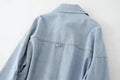 Casual Washed Denim Shirt - DippedShop Wholesale - #6579