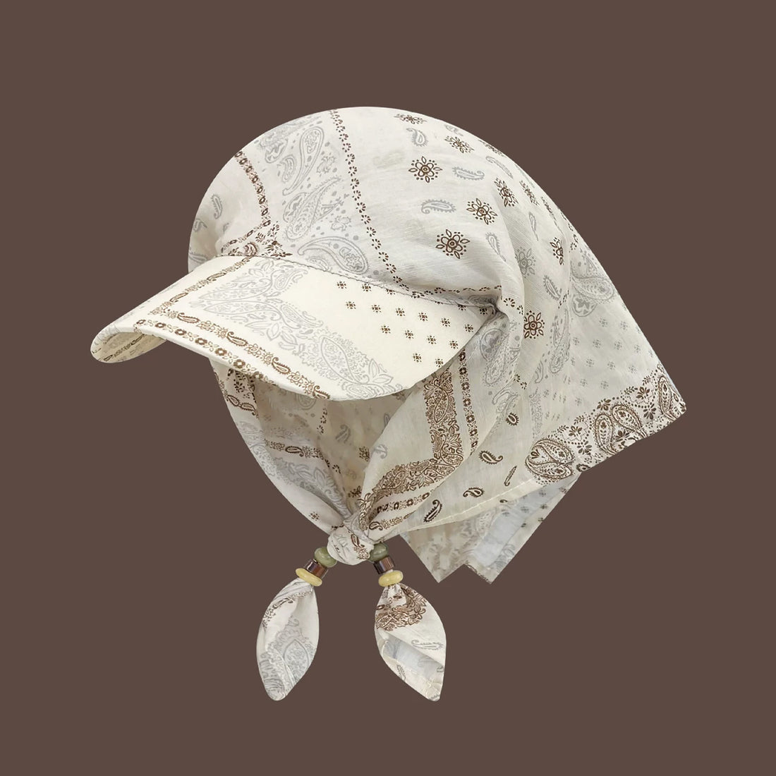 Beaded Strap Bandana Caps - DippedShop Wholesale - #9507